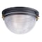 Maxim Lighting Portside 1-Light 11.75" Wide Oil Rubbed Bronze/Brass Outdoor Flush Mnt 10180OIAB - alternate 1